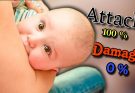 Baby Want to Eat Her Mother 🤩❤️ | Attack 100 , Damage 0 😂